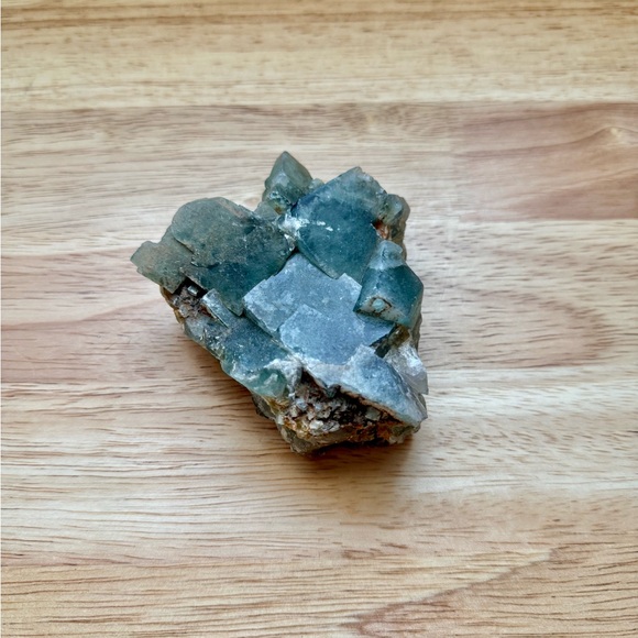 Green Fluorite Crystal Cluster - Picture 5 of 7
